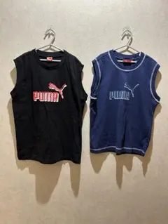 PUMA ノースリーブタンクトップ 140.150cm 2枚セット