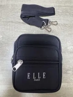 ELLE ブラック ショルダー サコッシュのサムネイル