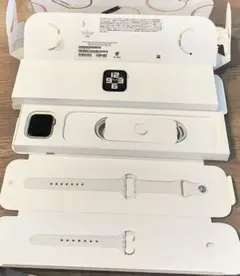 Apple Watch SE セルラー第2世代 40mm シルバー 箱 バンド