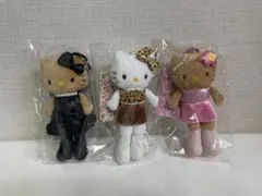 サンリオ　ハローキティ スタイルアップマスコット3個セット①