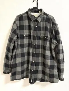 RED HEAD ブロックチェック シャツジャケット 裏ボア XL ヴィンテージ