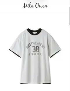 Mila Owen オーバーサイズプリントTシャツ