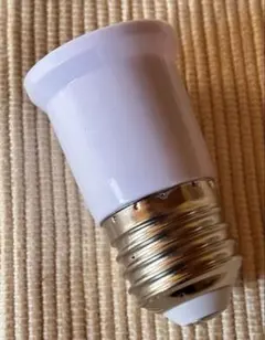 電球ソケット E26/E27 40mm延長ソケット 人感センサー付きLEDの延長