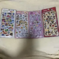 ピクサー・ディズニー・アリス・ミッキーマウス プチドロップステッカー　ディズニー