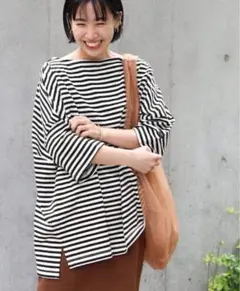 WIFFLE×relume 別注ボーダーTシャツのサムネイル