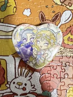 限定品☆第五人格☆夢の魔女☆スイパラ☆4周年☆ハート缶バッジ☆缶
