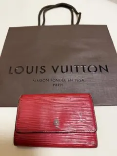 LOUIS VUITTON エピ 6連キーケース レッド - メルカリ