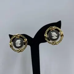 20 WEDGWOODカメオスタイル イヤリング