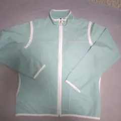 ellesse ミントグリーン メッシュ ジャケット　Lサイズ