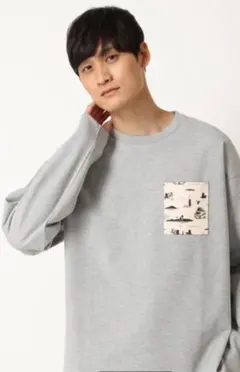 【美品】Columbia ロンT グレー Mサイズのサムネイル