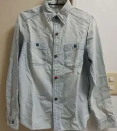 デニムアンドダガリー☆デニムシャツ☆150160ママ大人