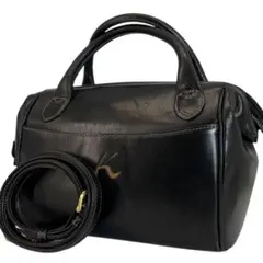 kitamura キタムラ　2way ハンドバッグ　黒　BLACK ショルダー