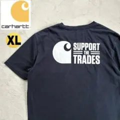 希少♪Carhartt SUPPORT THE TRADES Tシャツ