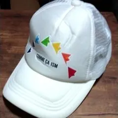 COMME CA ISM　おりがみプリント　メッシュキャップ