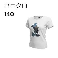 UNIQLO UT Disney ミッキーマウス デニムTシャツ 140