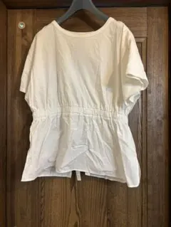 Ray BEAMS バックリボン 半袖Tシャツ ホワイトのサムネイル