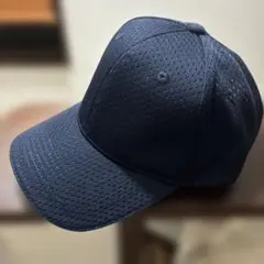 メッシュキャップ　ネイビー