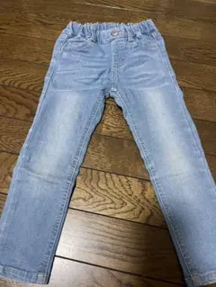 ブランシェス ライトブルーデニムパンツ 100cm