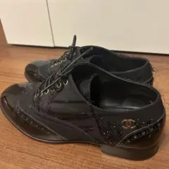 香奈兒樂福鞋　黑色