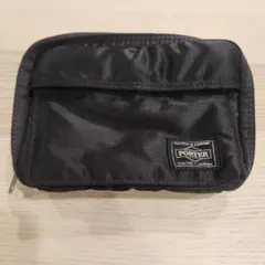 PORTER ポーター ブラック システム手帳 パスポートケースマルチポーチ