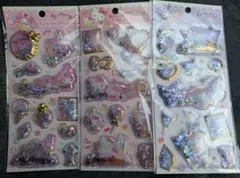 サンリオ キラキラカプセルシール 3枚セット