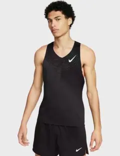 【新品】NIKE エアロスイフト シングレット ブラック Lサイズ