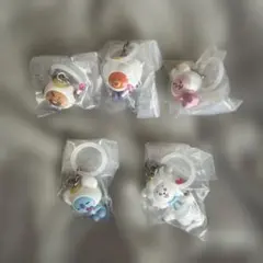 BT21 めじるしアクセサリー エンジェルver. 5点セット