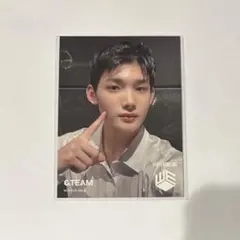 セルフィ トレカ &TEAM ジョー JO 죠 weverse 抽選特典