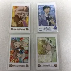 桜蘭高校ホスト部 2 キャラポトレ 4枚セット