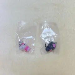 ハローキティ めじるしアクセサリー お花 小悪魔 セット売り