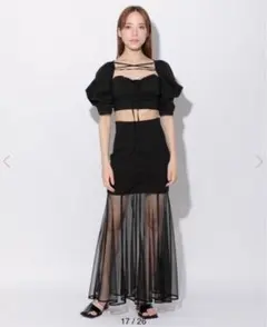 coco様専用ページ☆マイストラーダ☆クロスオフショルドレス Mサイズ