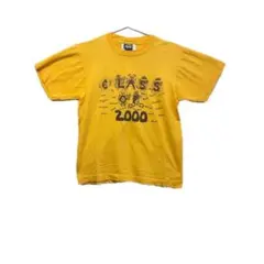 クラスオブ2000 イエローTシャツ　Sサイズ　3805