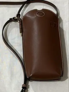 ロエベ　レザー　ショルダーバッグ