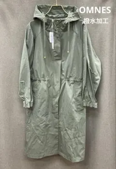i37◯ OMNES 撥水加工 マウンテンパーカー ロング