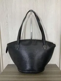 ルイヴィトン　サンジャック　エピ　ブラック　レザー　トートバッグ　ショルダー