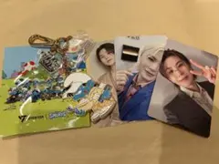 SEVENTEENイサックトーストスマーフキーリング ウジ トレカセット