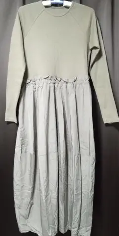 美品　KBF　リブニット　ワンピース