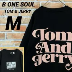 B ONE SOUL トムとジェリー アニメ キャラクター 長袖 Tシャツのサムネイル