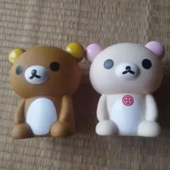 リラックマ クマ型貯金箱 2個セット