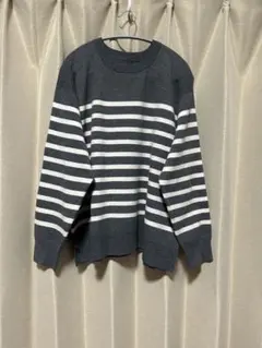 無印　ミラノリブ洗えるセーター　XXL