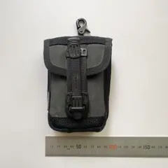 PORTER カラビナ付ナイロン製ポーチ ブラック 黒