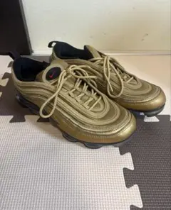 【Nike AirMaxナイキ エアマックス97 28.0cm 金 ゴールド】