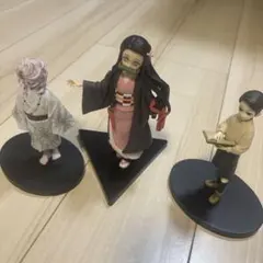 おまけあり♡鬼滅の刃 フィギュア3体とアクリルカード5枚セット