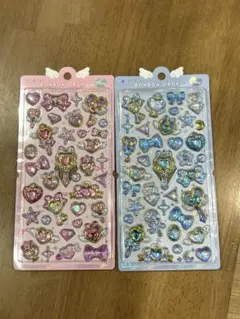 正規品　ボンボンドロップシール　マジカル　２点セット（ピンク・ブルー）