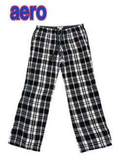 aero チェック柄カジュアルパンツ S/P