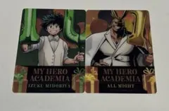 ヒロアカ　10thアニバーサリー　アニメイト特典　出久　オールマイト