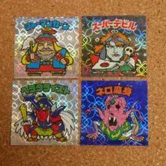 ビックリマン　BM FOREVER　ネット　レアロゴ　4枚