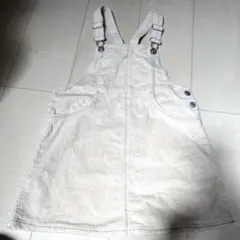 ZARA ベージュ コーデュロイ ジャンバースカート 6歳用