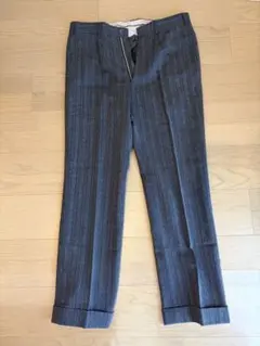 70s 80s レーヨンスラックス　フィンランド製　ソルト&ペッパー 70s 80s レーヨンスラックス フィンランド製 ソルト&ペッパー - メルカリ