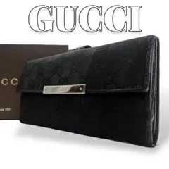 GUCCI GGキャンバス レディース 長財布 7547